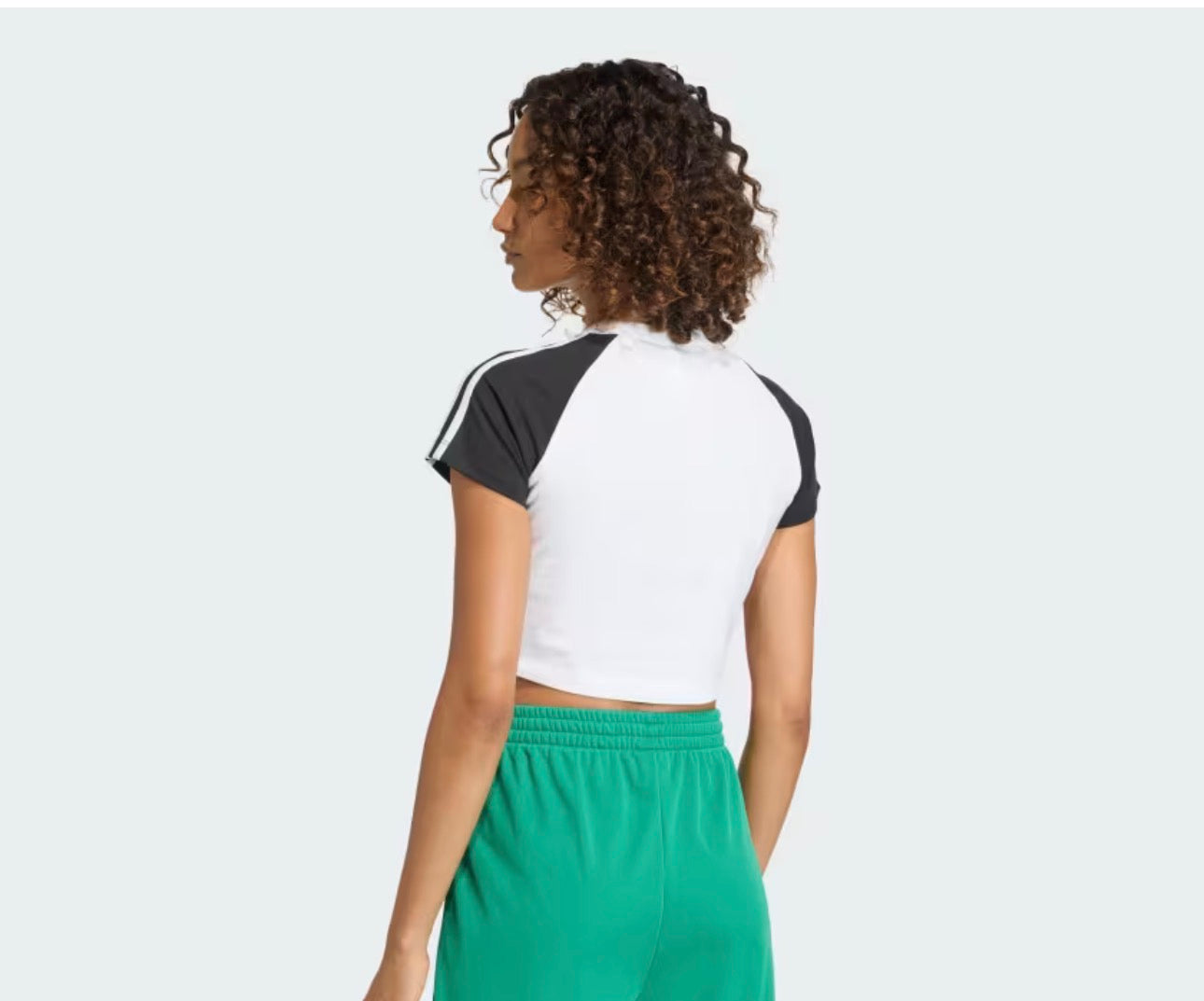 adidas crop t-shirt