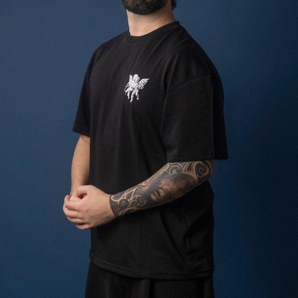 forward t-shirt angelo lato cuore