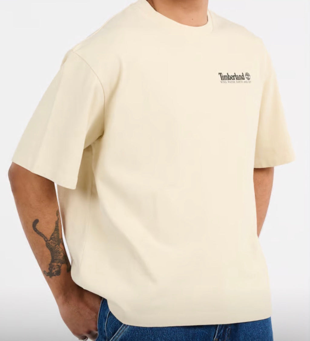 Timberland t-shirt stampa retro