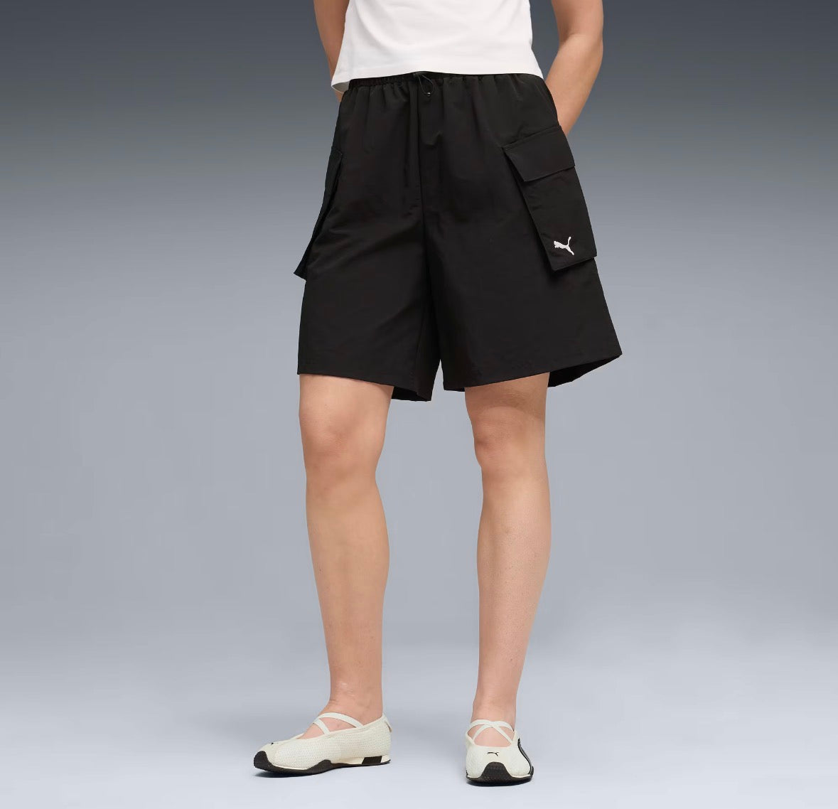 PUMA WARDROBE ESS CARGO SHORTS  donna