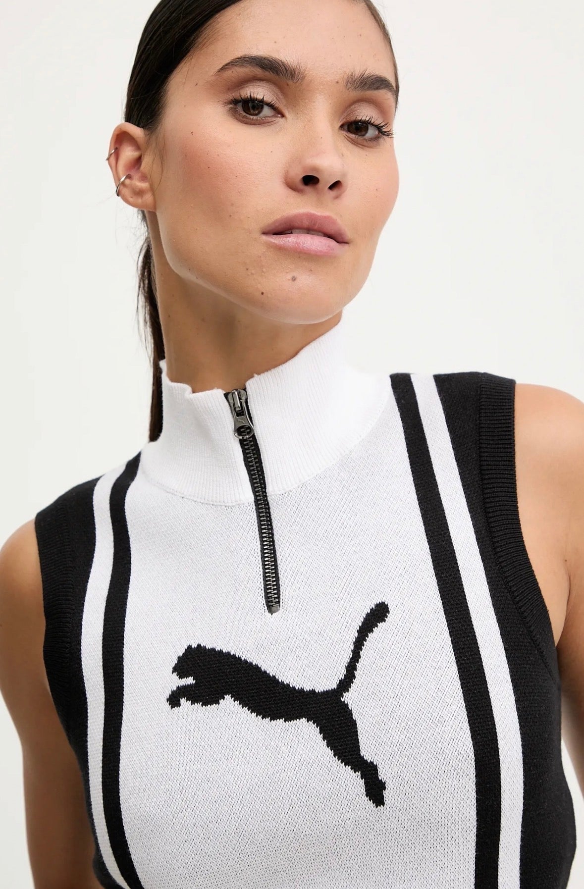 PUMA FUTURE. HALF-ZIP KNITTE  donna