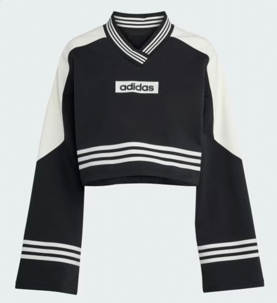 adidas t-shirt crop donna