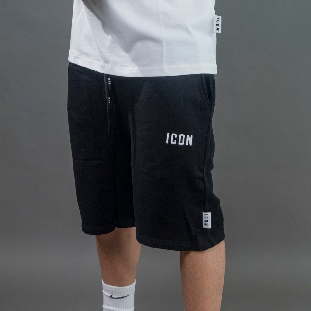 Icon bermuda con ricamo uomo