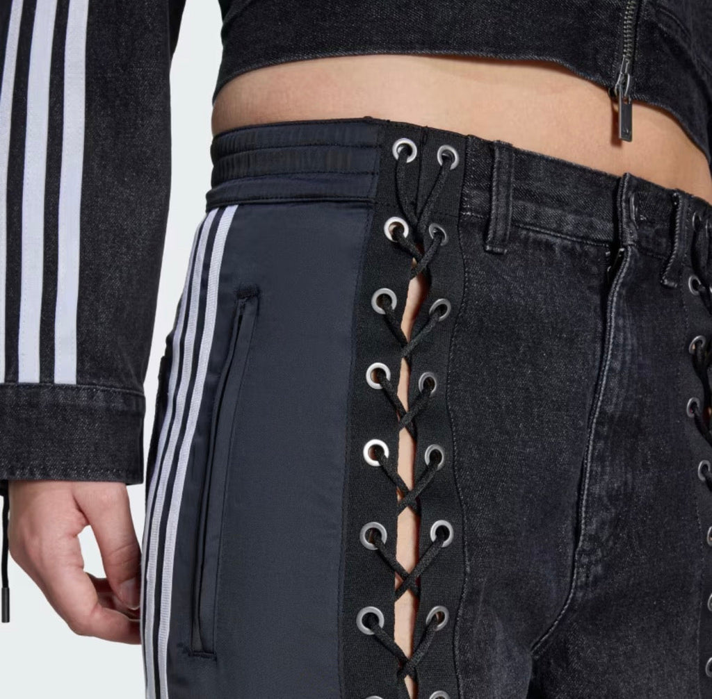 adidas jeans laccio donna