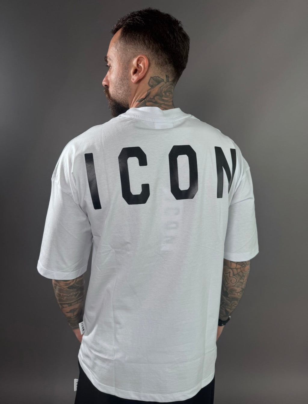 icon t-shirt mezzocollo