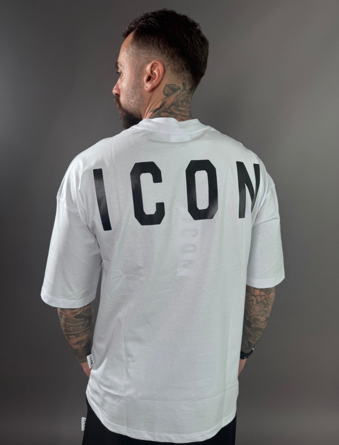 icon t-shirt mezzocollo