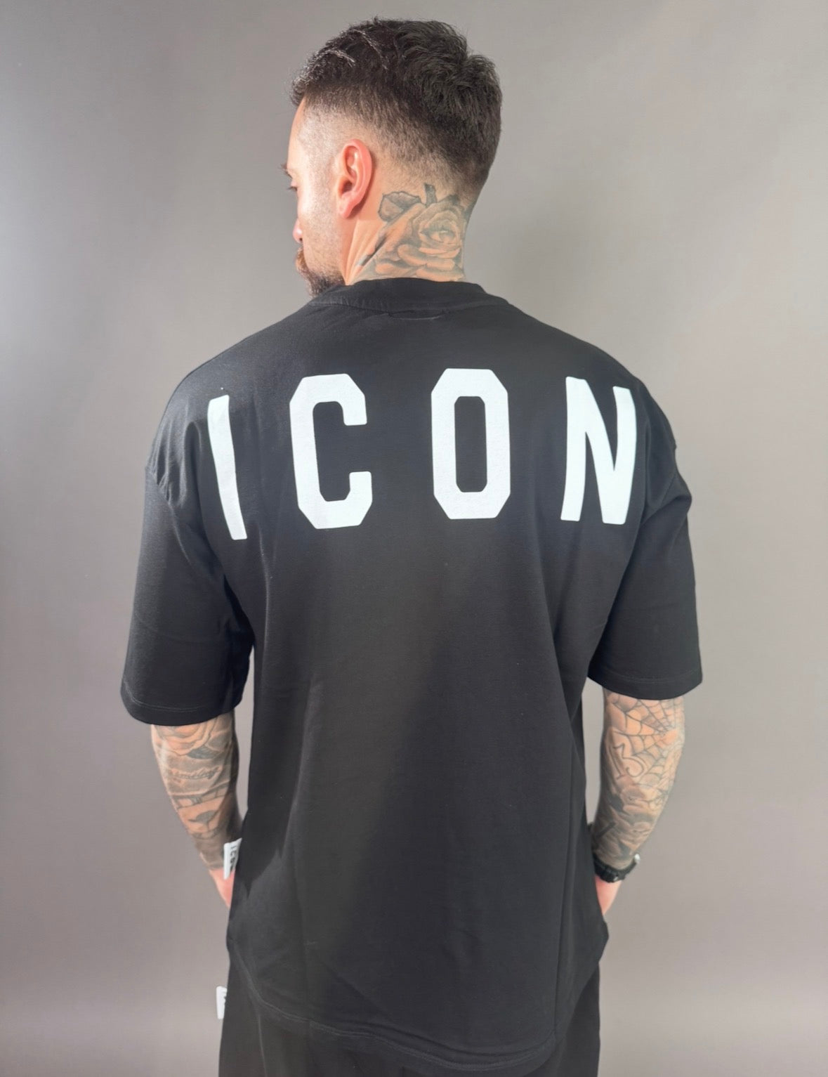 icon t-shirt mezzocollo