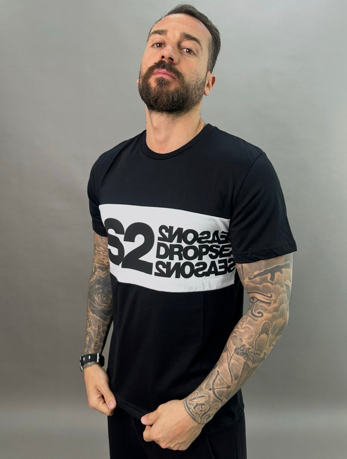 Ds2 t-shirt inserto logato