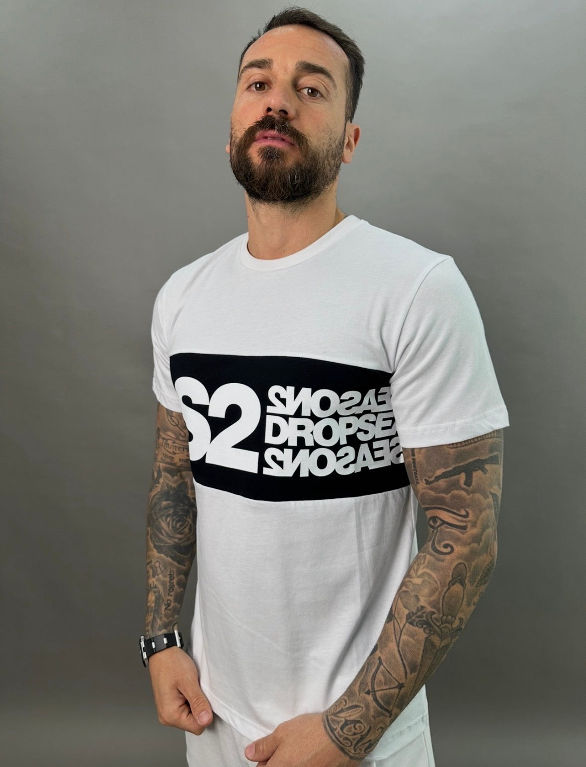 Ds2 t-shirt inserto logato