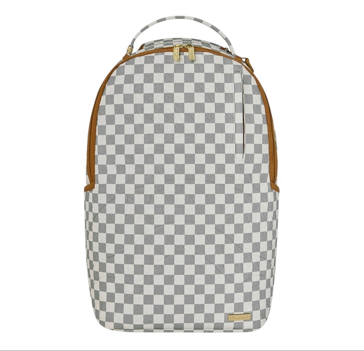 SPRAYGROUND GRAFF EMBOSSED CREAM CHECK D