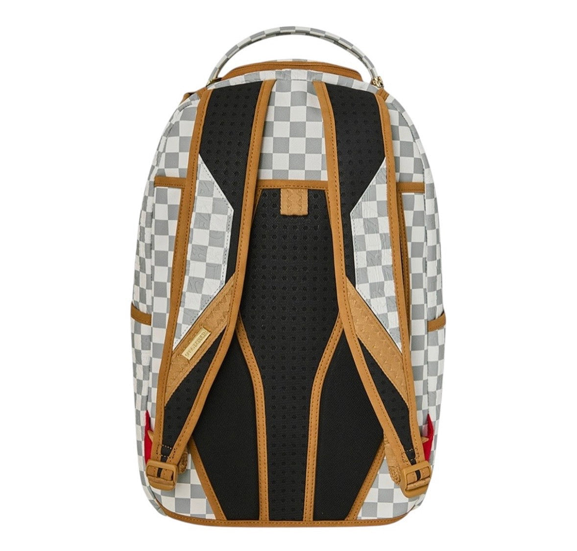 SPRAYGROUND GRAFF EMBOSSED CREAM CHECK D