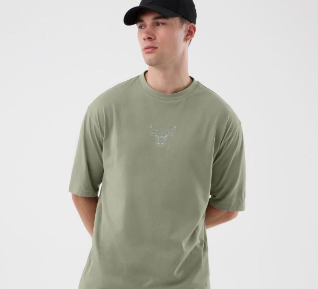 new era t-shirt bulls uomo