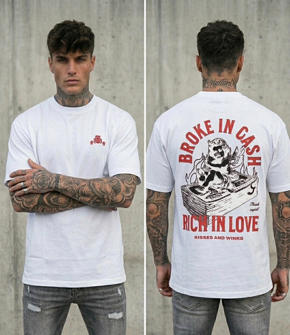 Million t-shirt retro angelo broke