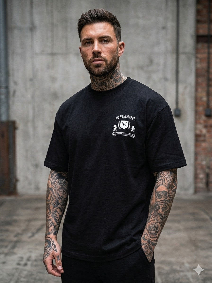 Million t-shirt logo e scritta gotica