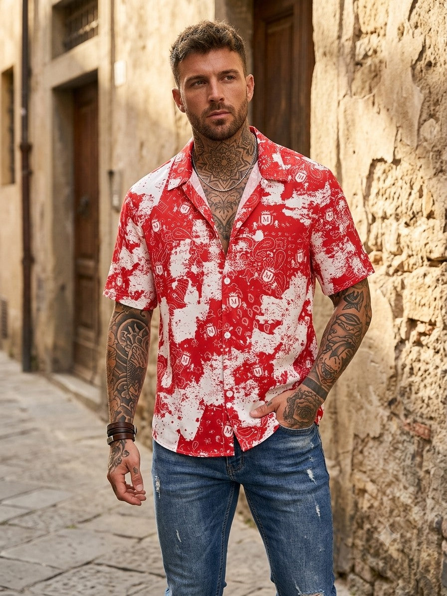 Million Camicia scritta bandana
