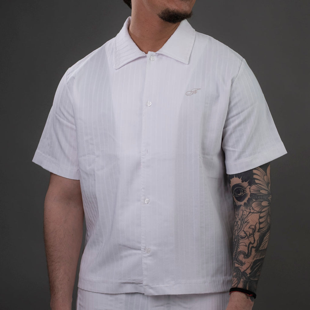 forward camicia bengaline con ricamo uom