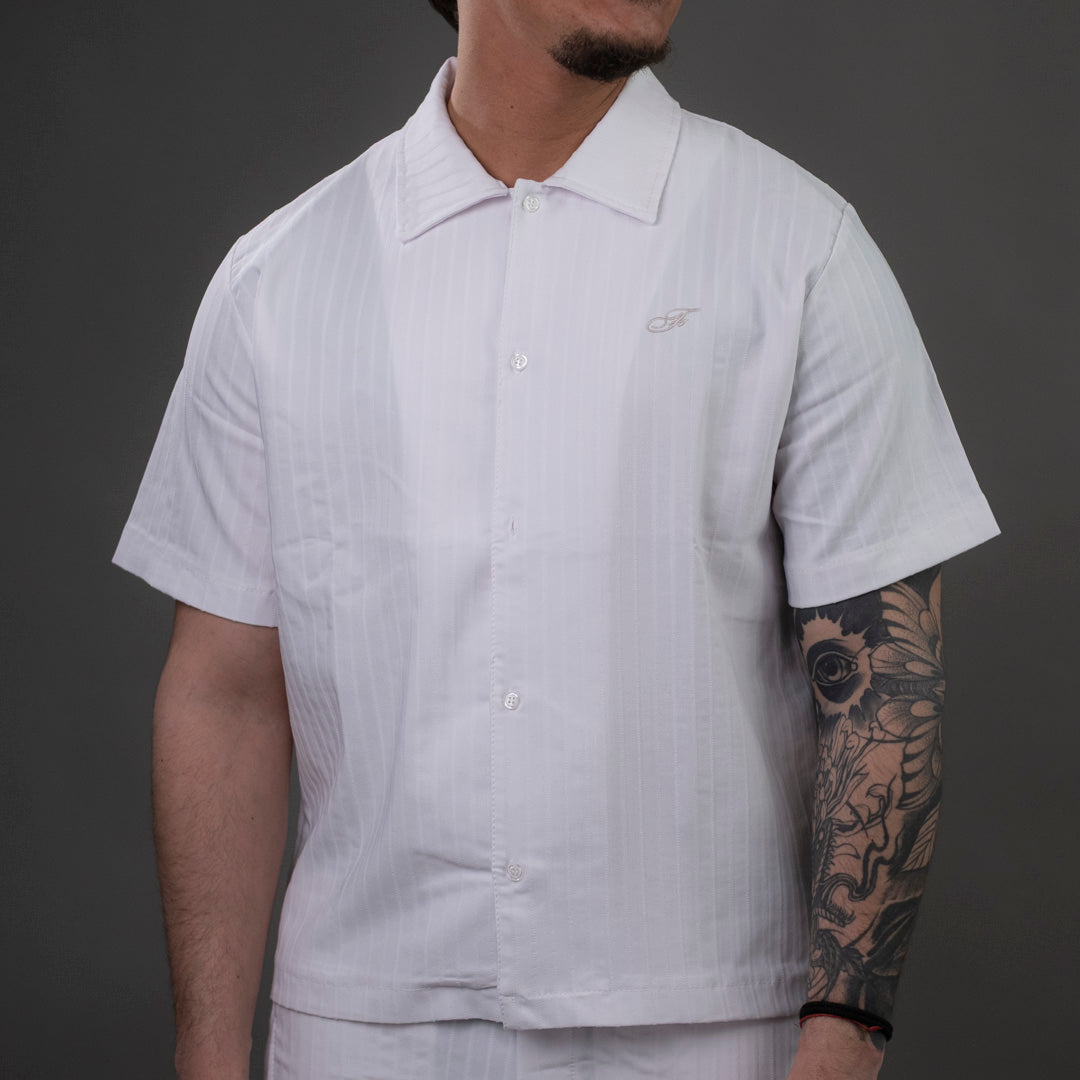 forward camicia bengaline con ricamo uom