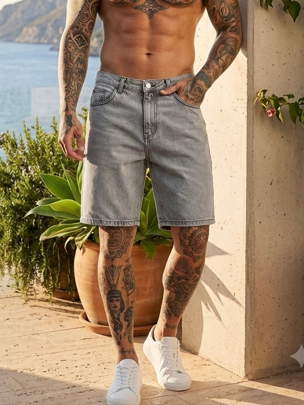 Million bermuda denim grey