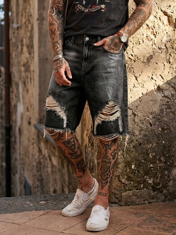 Million bermuda denim oversize