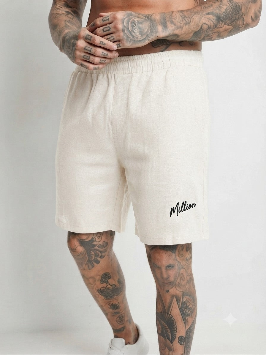 Million bermuda lino scritta corsivo