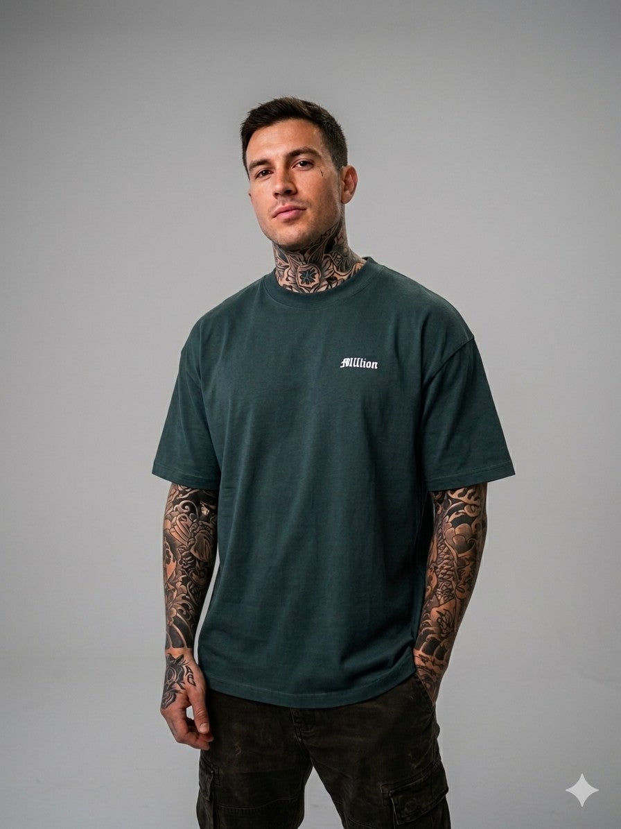 Million t-shirt logo rialzato