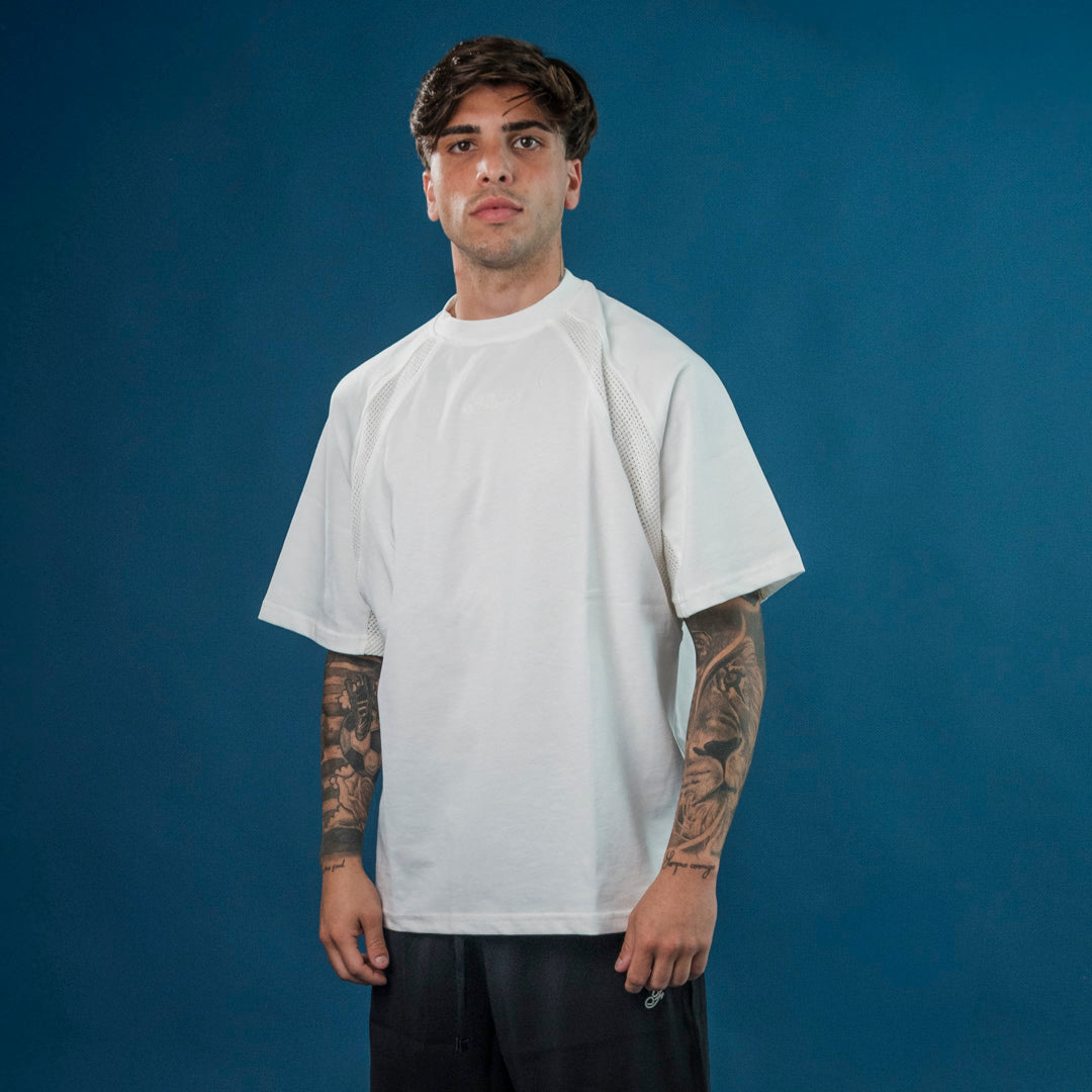 forward SHIRT CON RICAMO E CONTRASTO