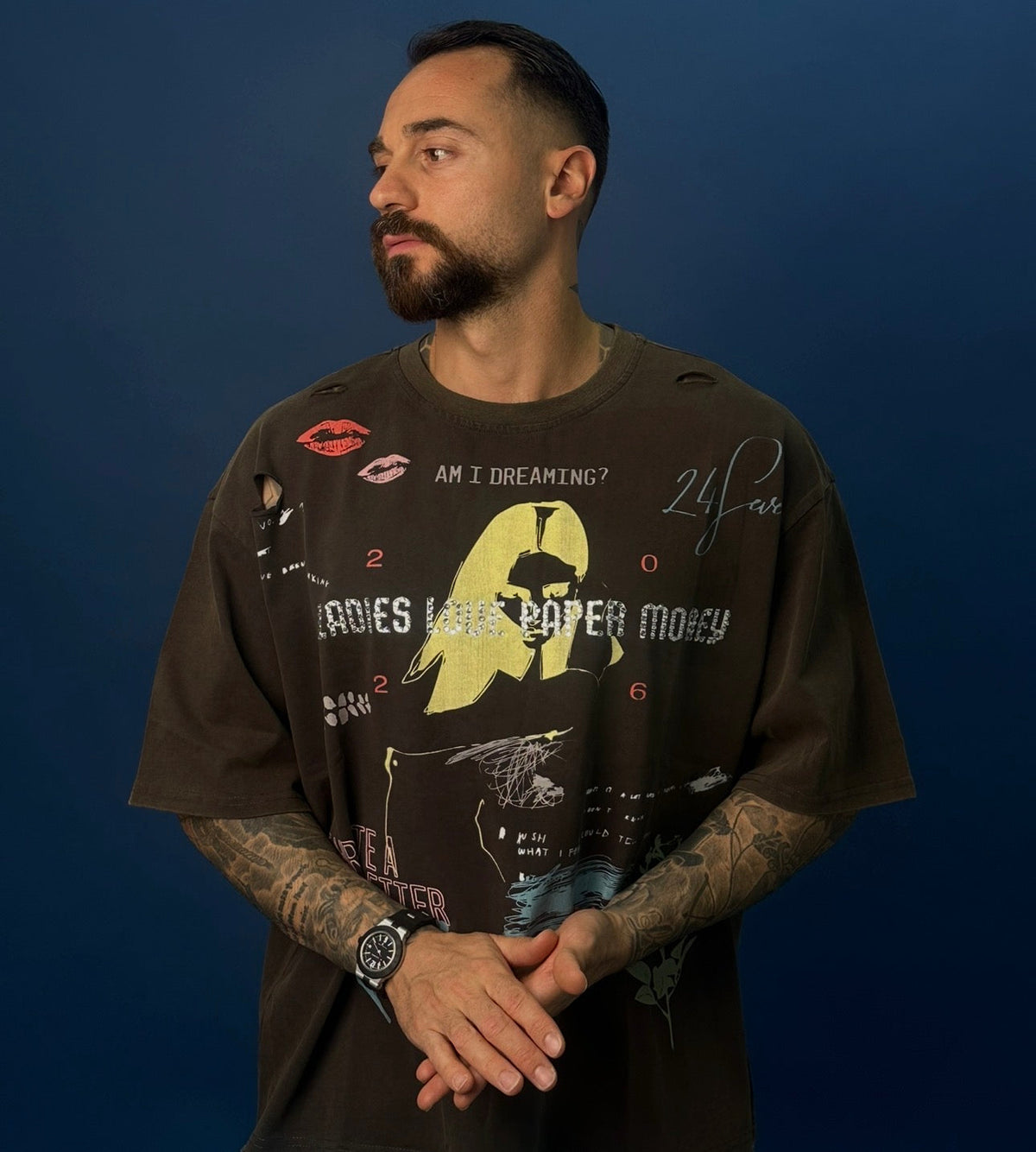 Paper money t shirt