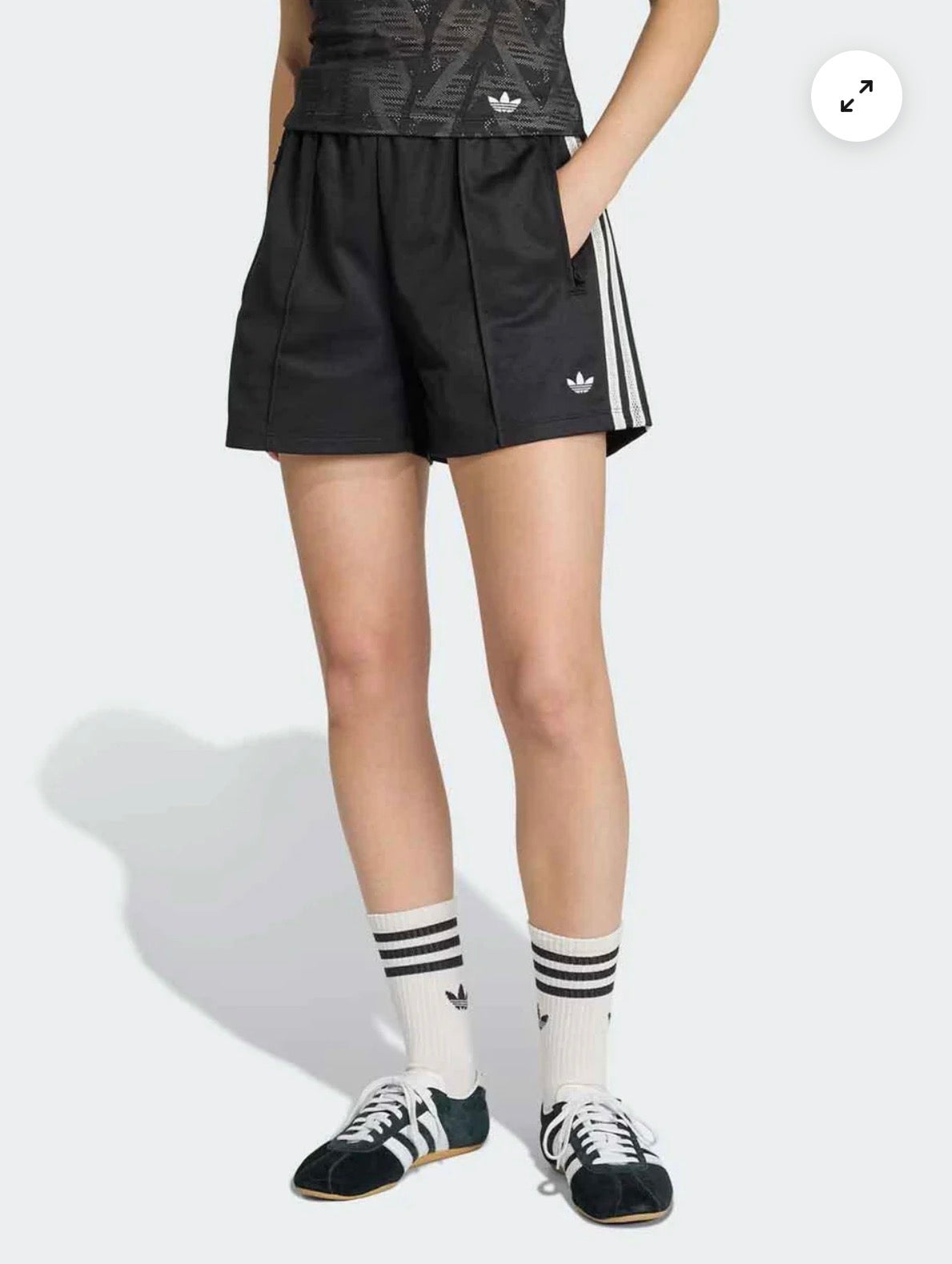 adidas bermuda donna blk