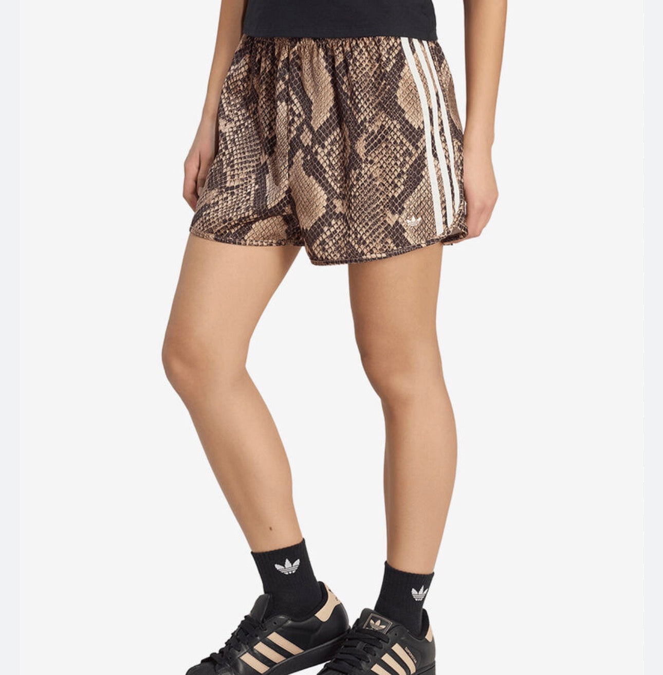 ADIDAS short donna pitonato
