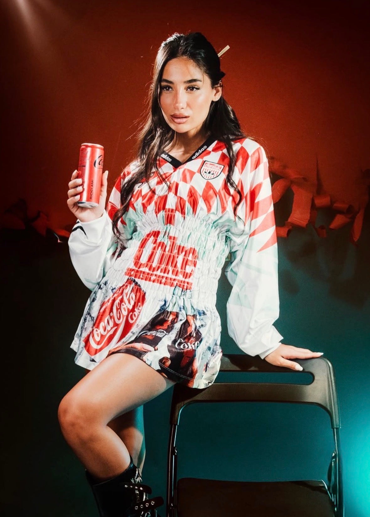 ADIDAS x coca cola dress donna