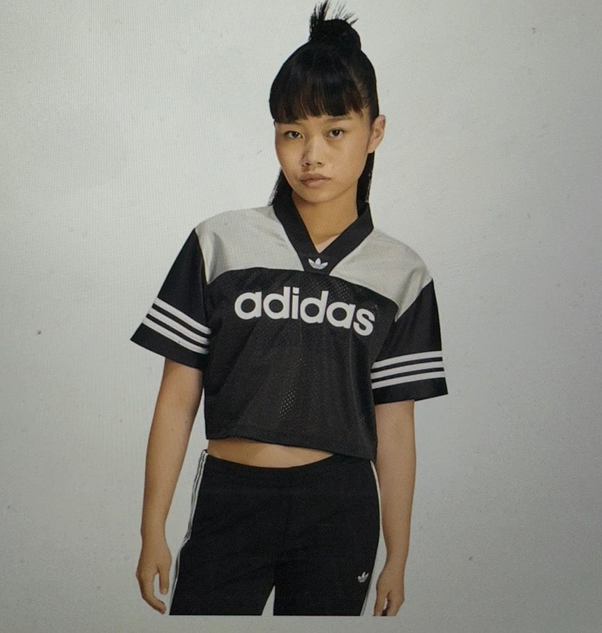 adidas t shirt crop