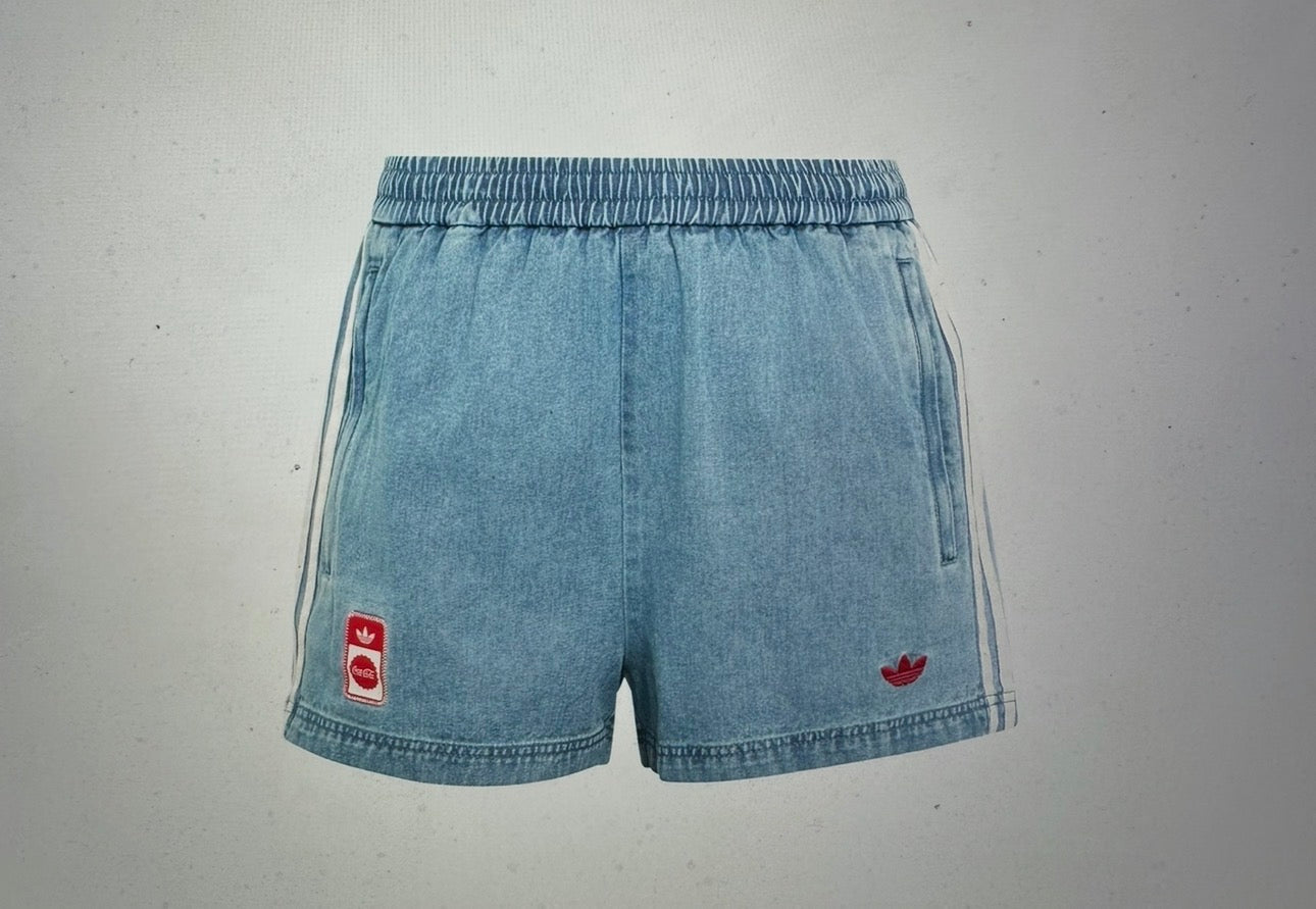 adidas bermuda donna denim