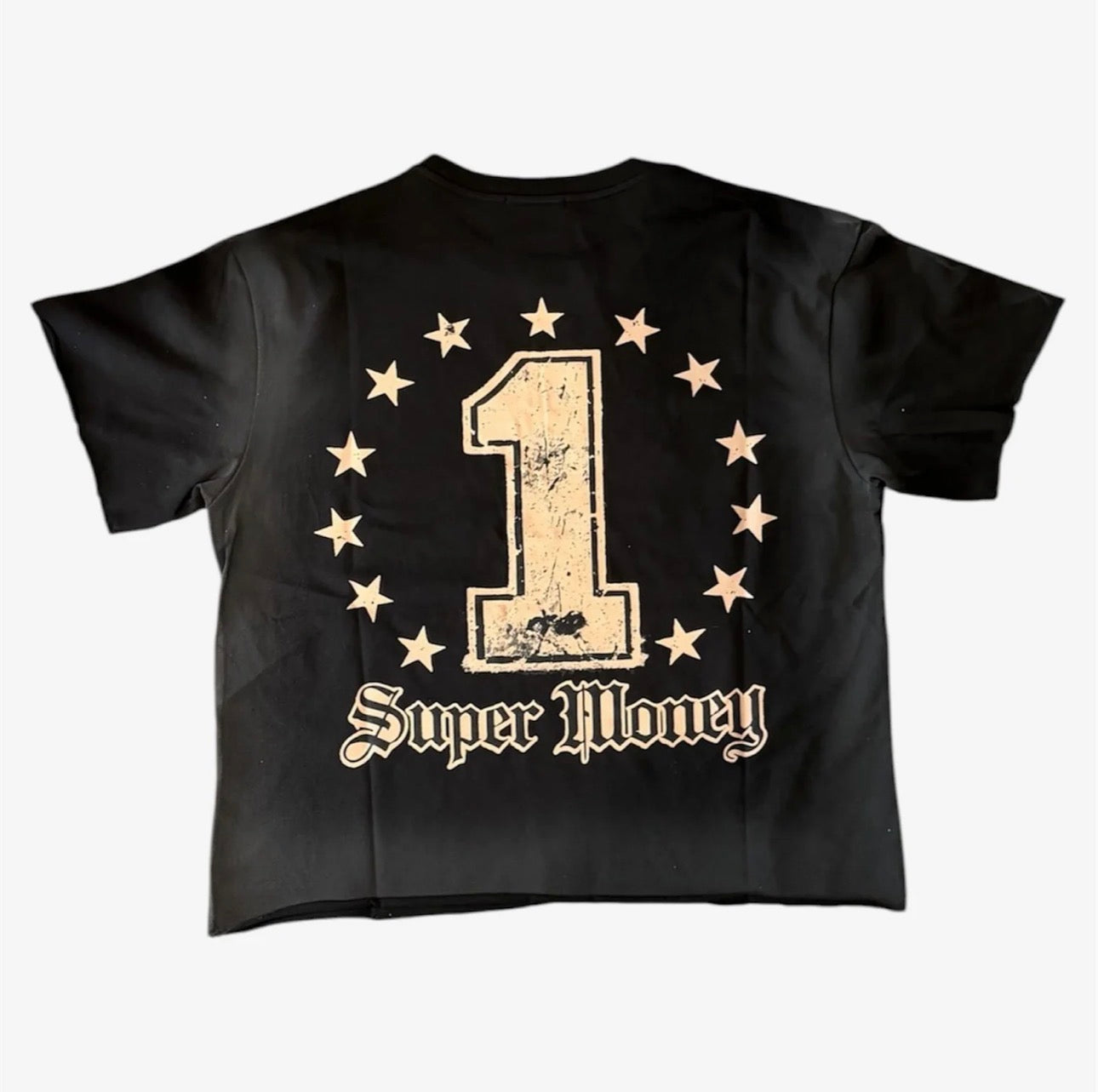 Art super money grillz nero t shirt