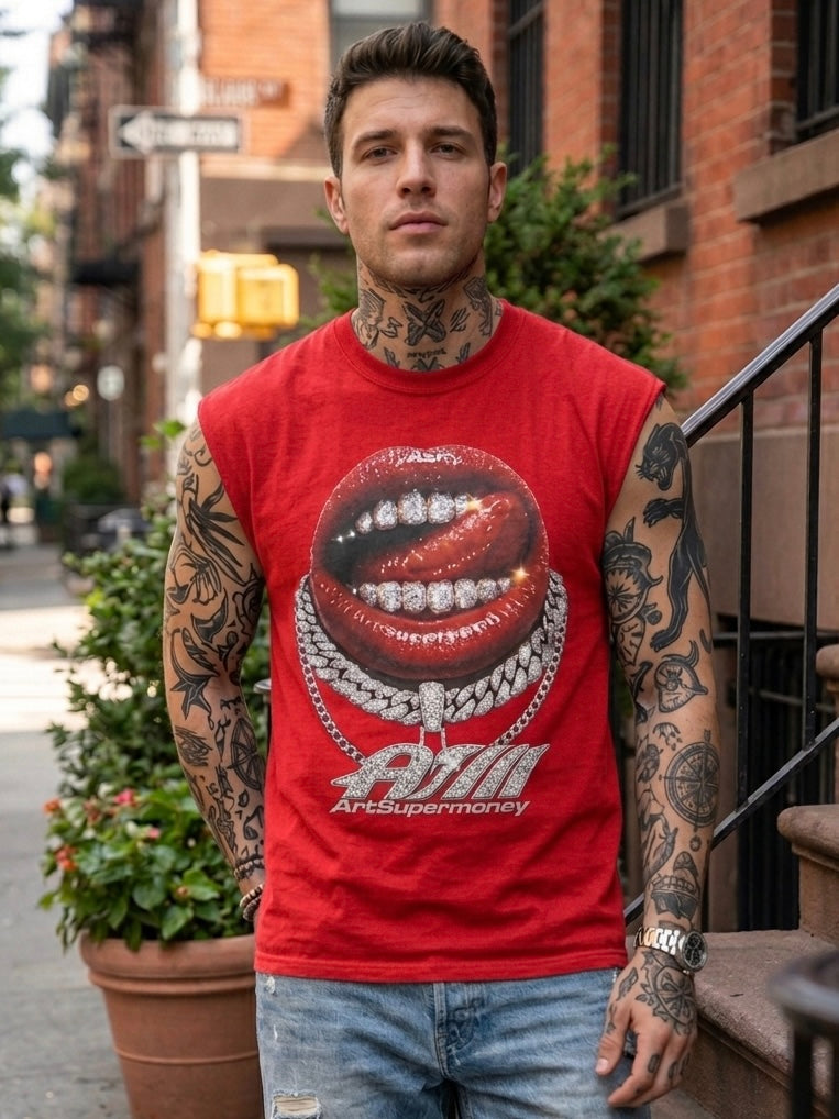 Art super money grillz smanicata