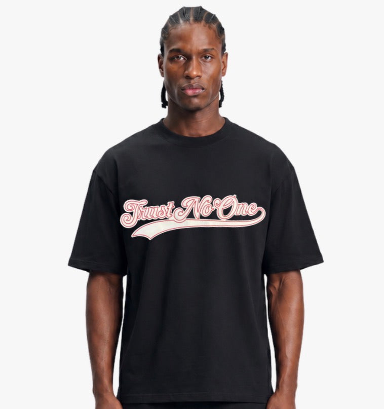 Trust no one t-shirt baseball