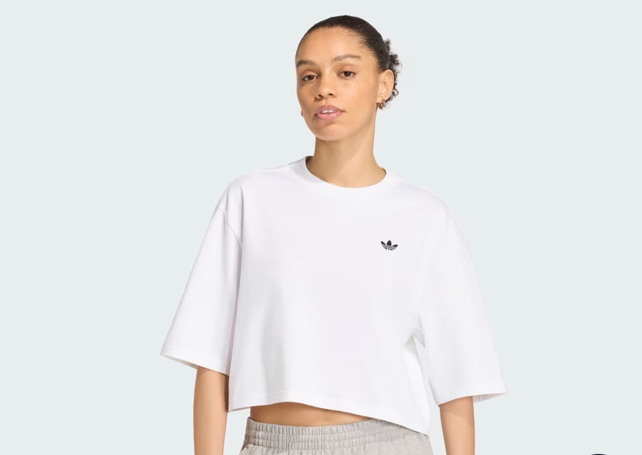 adidas donna t-shirt crop