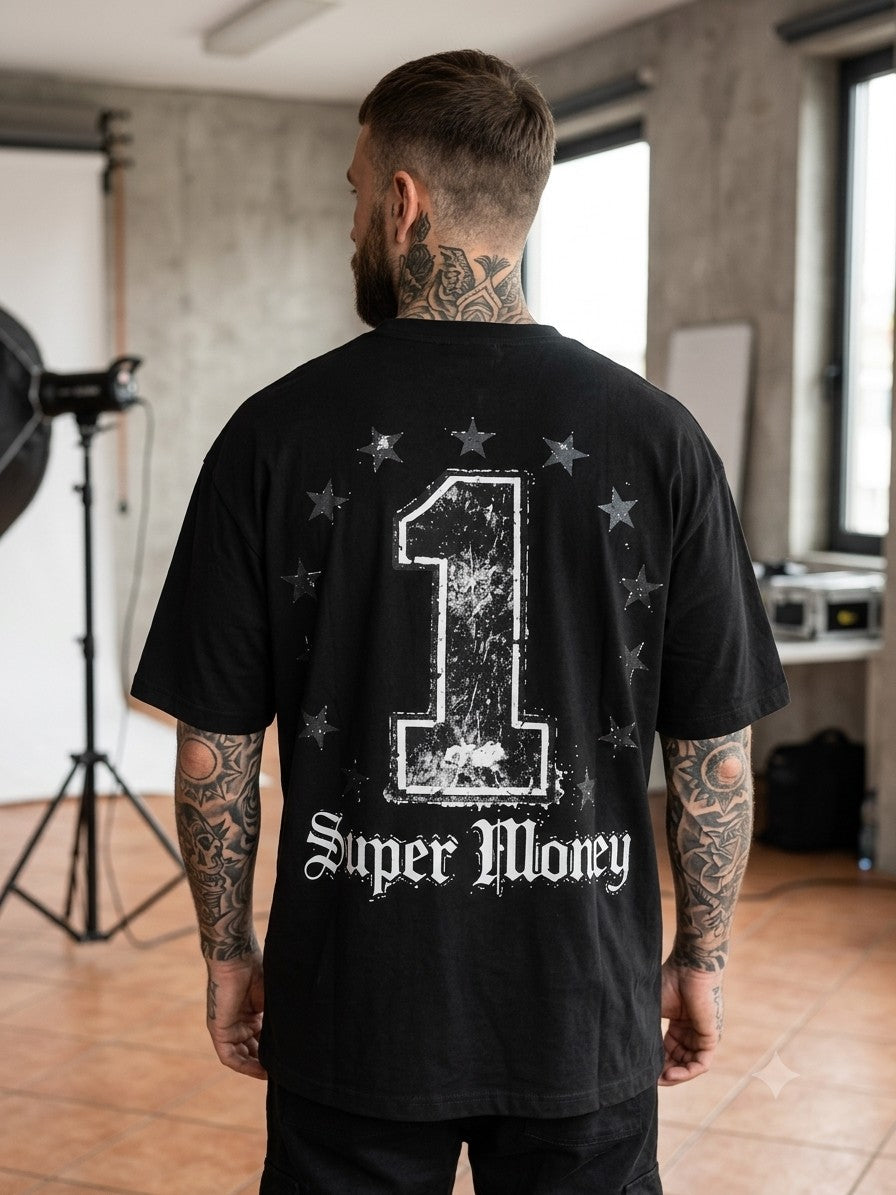 artsupermoney t-shirt grizzl bocca