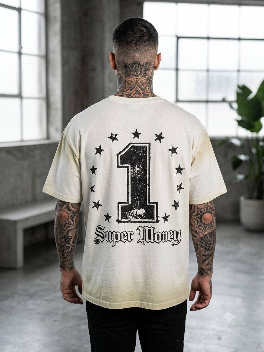 artsupermoney t-shirt grizzl bocca