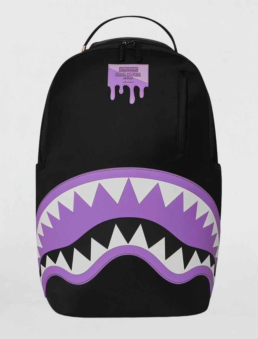SPRAYGROUNG SHARK CENTRAL LIGHT PURPLE B