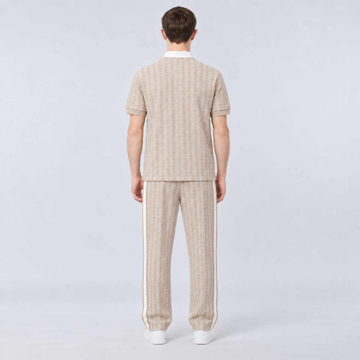 Completo Lacoste Monogram Uomo – Polo e Pantalone