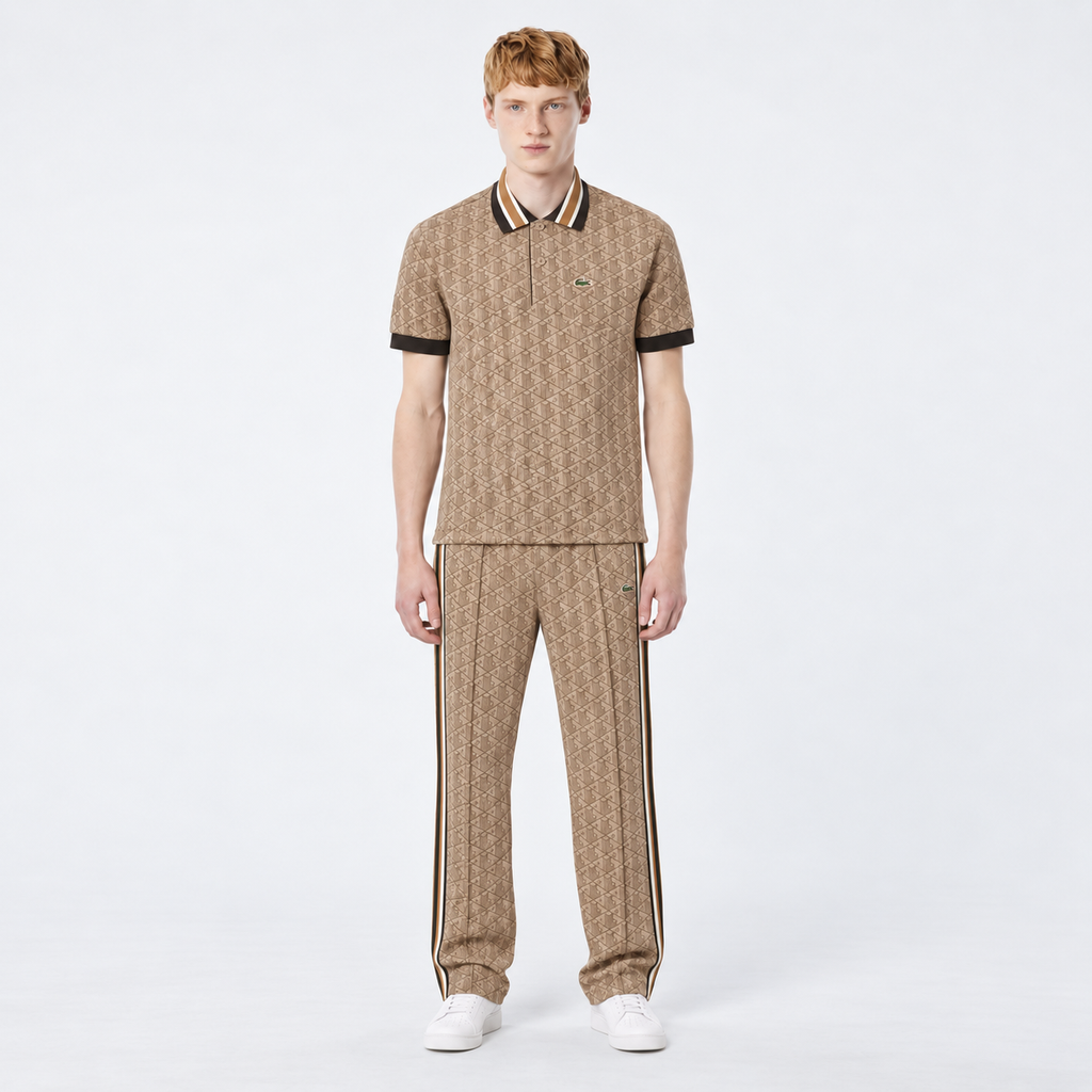 Completo Lacoste Monogram Uomo – Polo e Pantalone MC