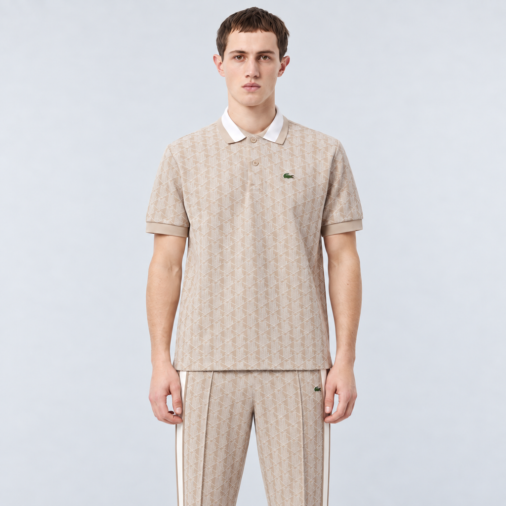 Completo Lacoste Monogram Uomo – Polo e Pantalone