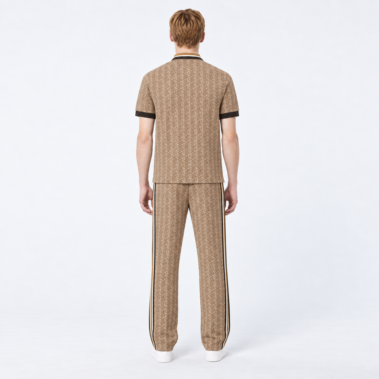 Completo Lacoste Monogram Uomo – Polo e Pantalone