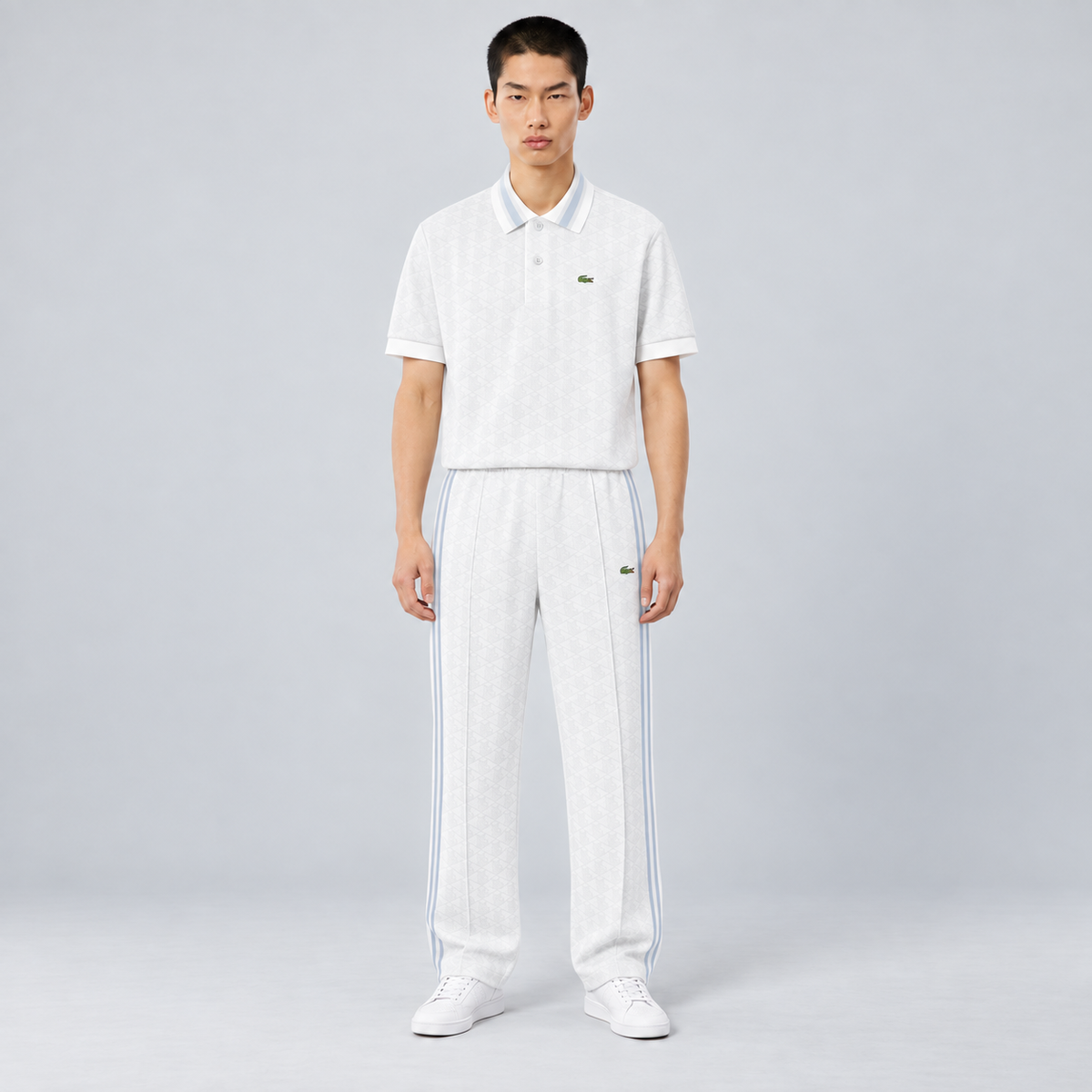 Completo Lacoste Monogram Uomo – Polo e Pantalone