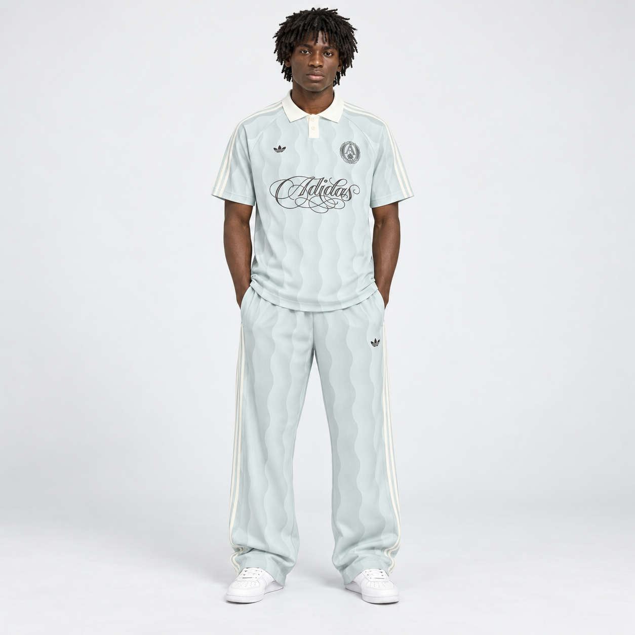 Completo Adidas Originals Nº10 Uomo Azzurro Ice