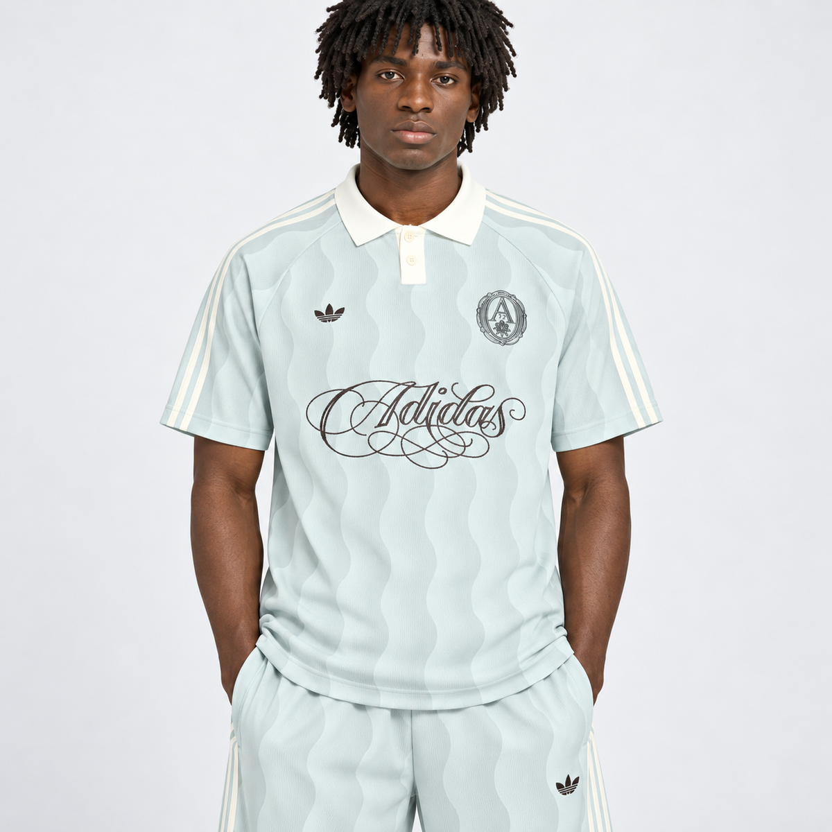 Completo Adidas Originals Nº10 Uomo Azzurro Ice