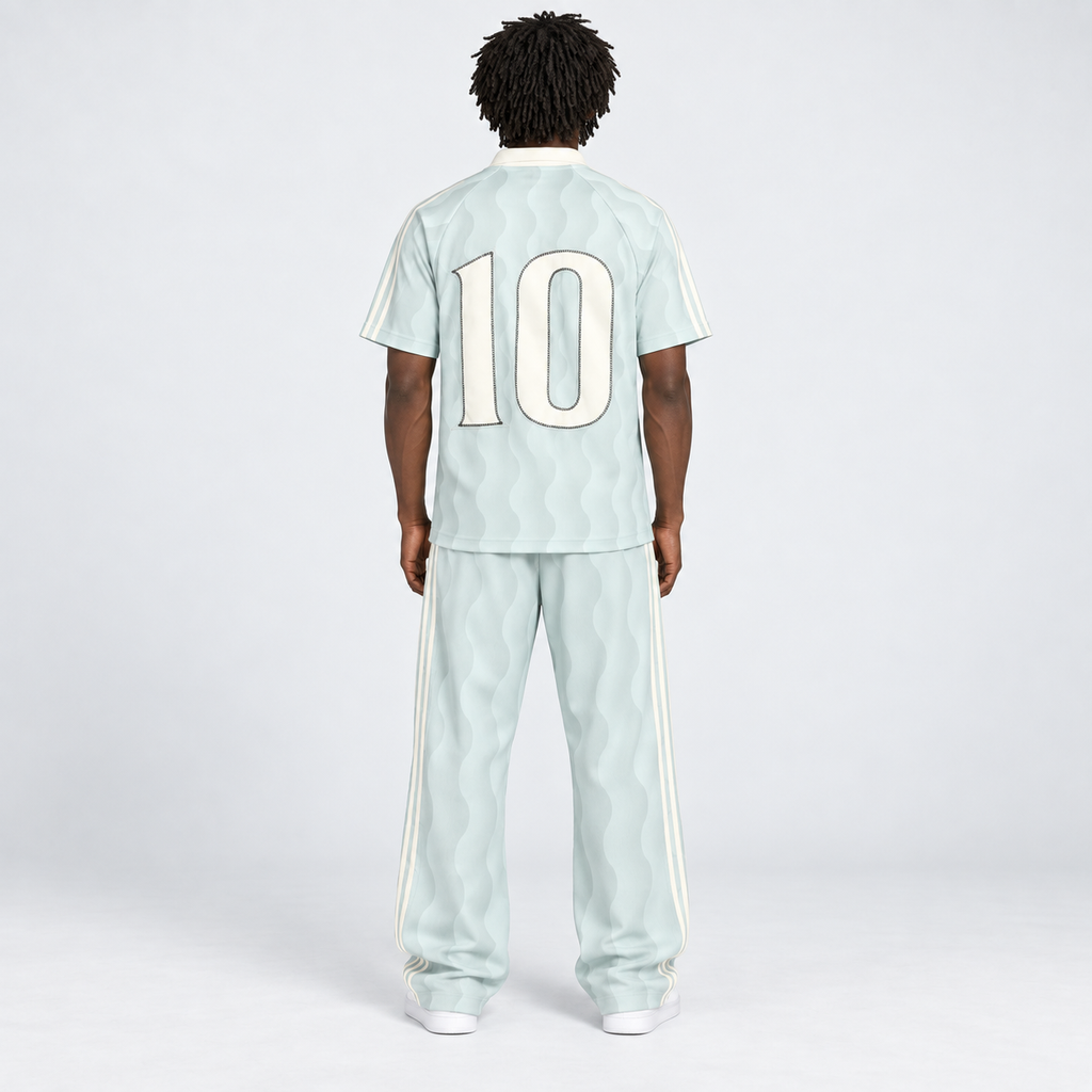 Completo Adidas Originals Nº10 Uomo Azzurro Ice