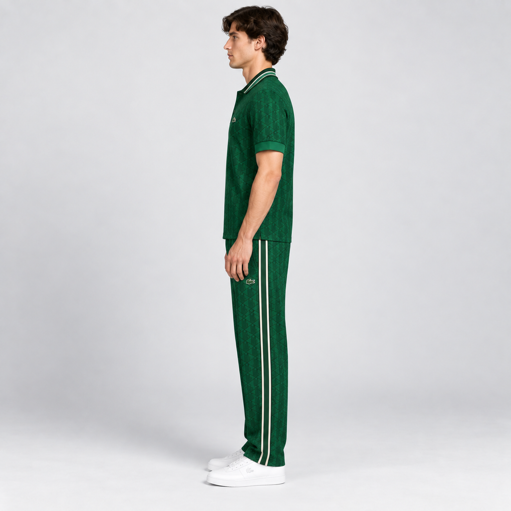 Completo Lacoste Monogram Uomo – Polo e Pantalone