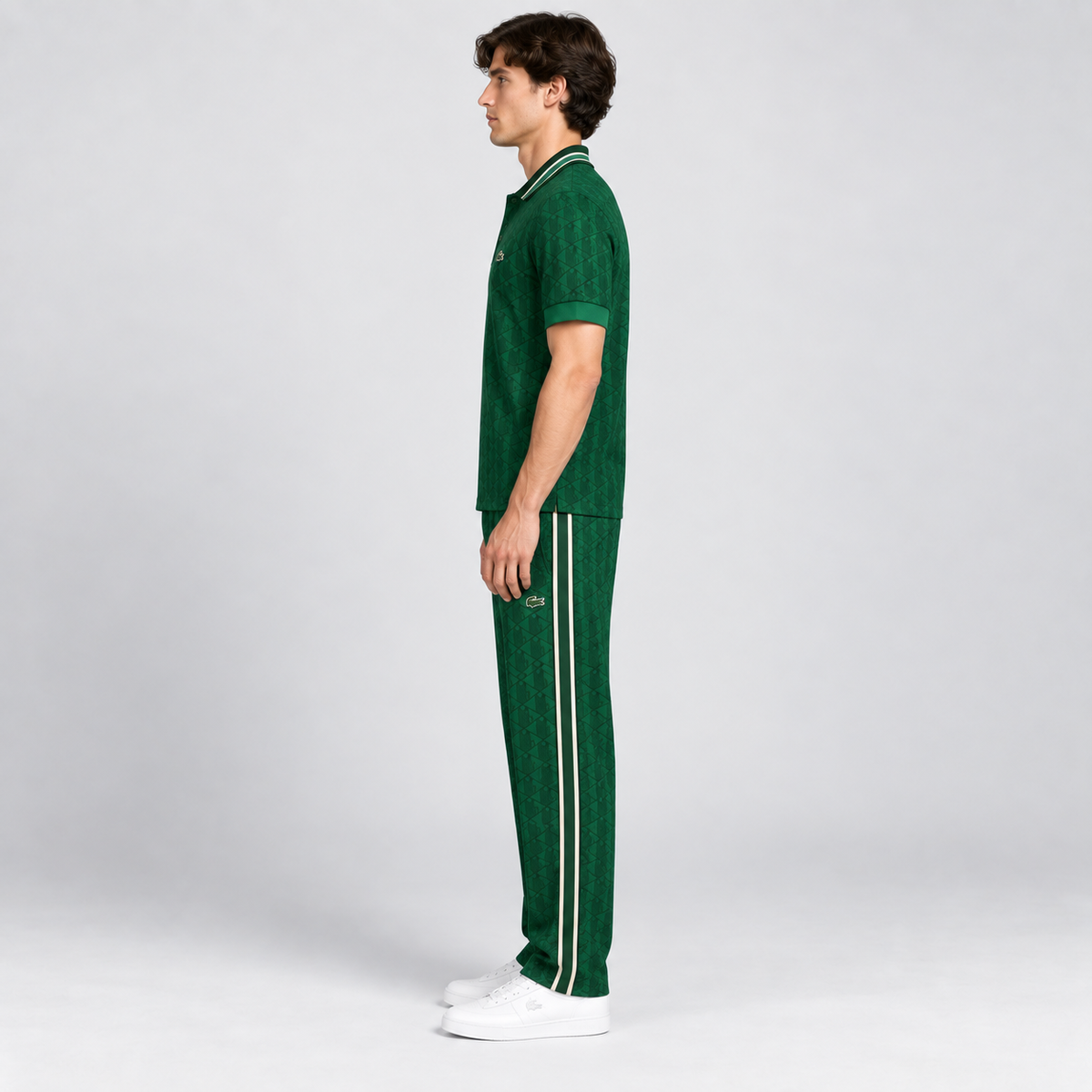 Completo Lacoste Monogram Uomo – Polo e Pantalone