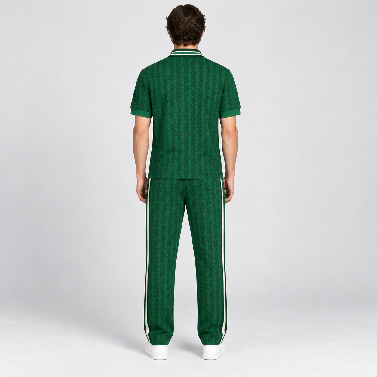 Completo Lacoste Monogram Uomo – Polo e Pantalone